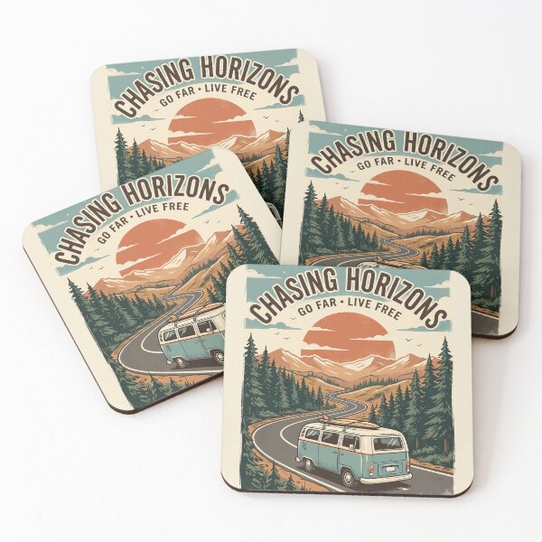 Item preview, Chasing Horizons Vintage Road Trip designed and sold by Origamoart.