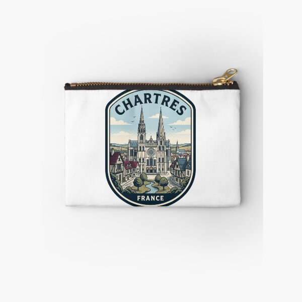 Item preview, Chartres France Cathedral Vintage Travel Badge designed and sold by k3rstman1.