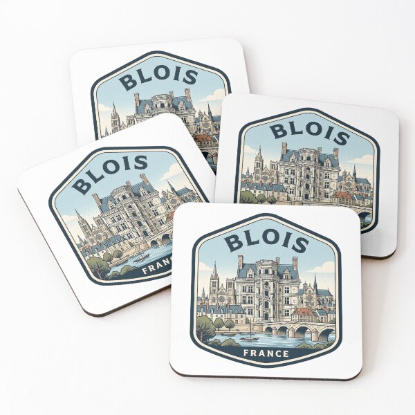 Item preview, Blois France Chateau Loire Valley Travel Emblem designed and sold by k3rstman1.