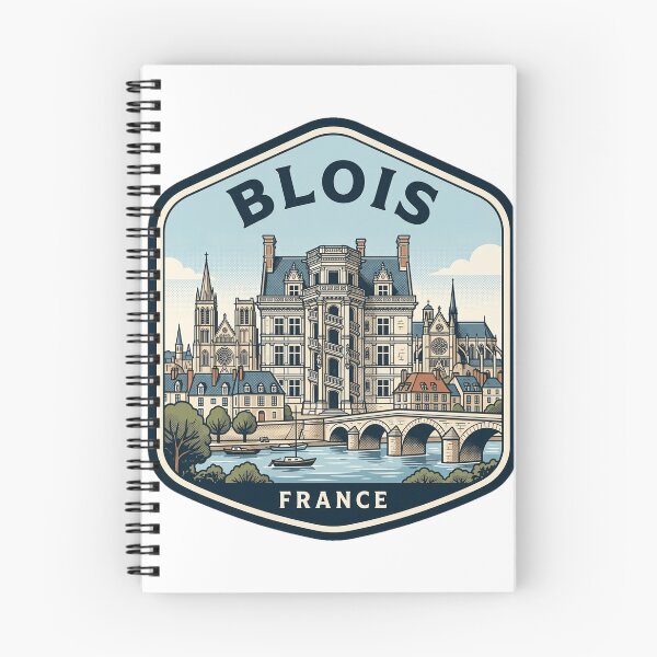 Item preview, Blois France Chateau Loire Valley Travel Emblem designed and sold by k3rstman1.