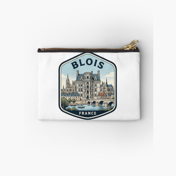 Item preview, Blois France Chateau Loire Valley Travel Emblem designed and sold by k3rstman1.