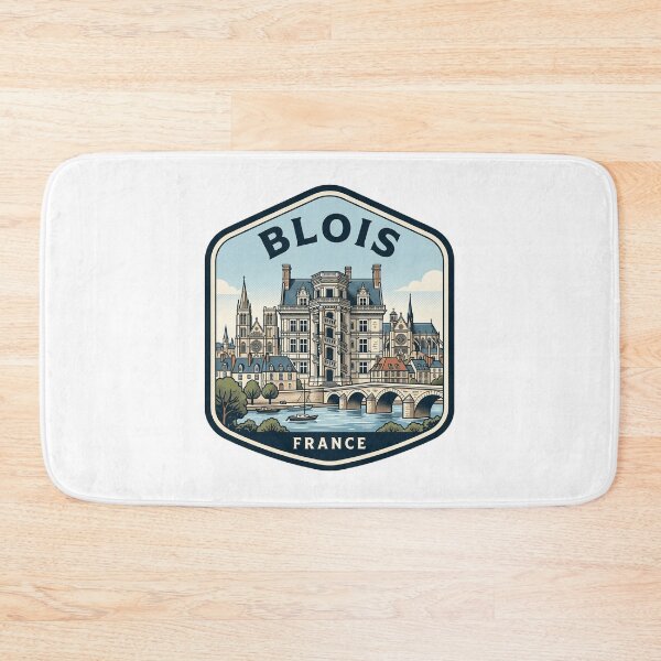 Item preview, Blois France Chateau Loire Valley Travel Emblem designed and sold by k3rstman1.