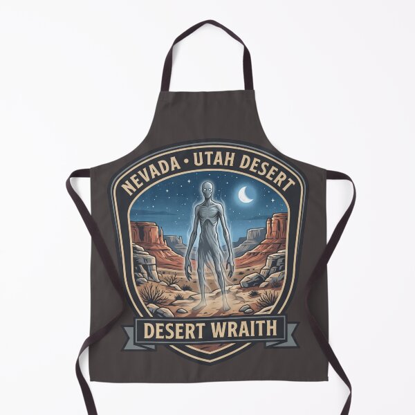 Item preview, Desert Wraith - Nevada & Utah Vintage National Park Badge designed and sold by ElNiro.