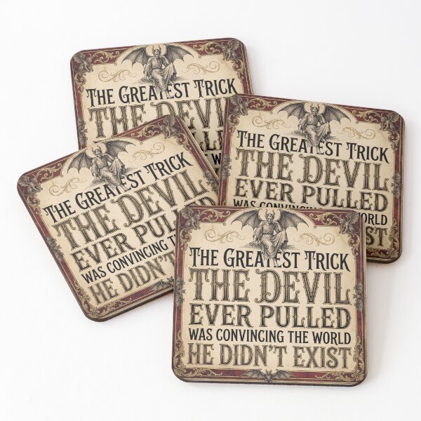 Item preview, the greatest trick the devil ever pulled designed and sold by CornershopTee.