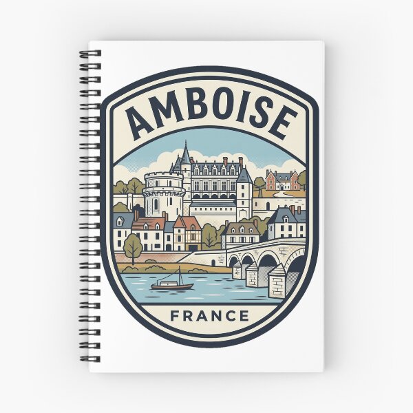 Item preview, Amboise France Loire Valley Vintage Travel Emblem designed and sold by k3rstman1.
