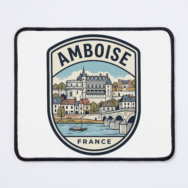 Item preview, Amboise France Loire Valley Vintage Travel Emblem designed and sold by k3rstman1.