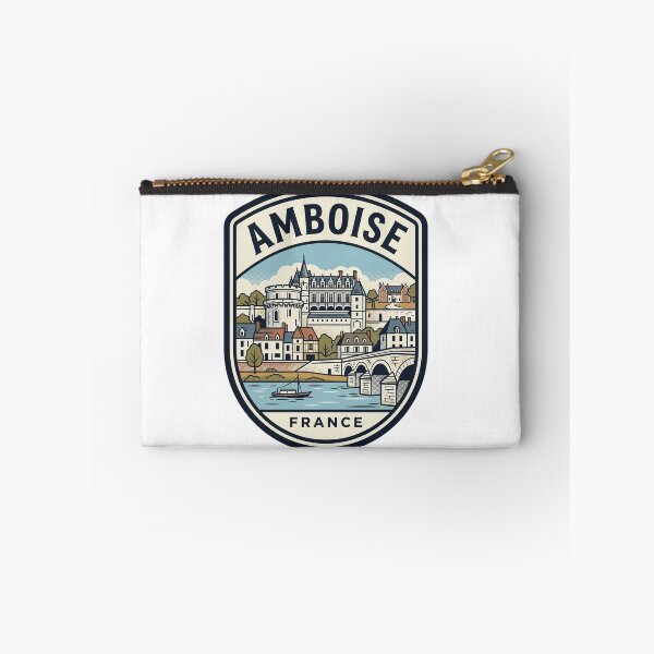 Item preview, Amboise France Loire Valley Vintage Travel Emblem designed and sold by k3rstman1.