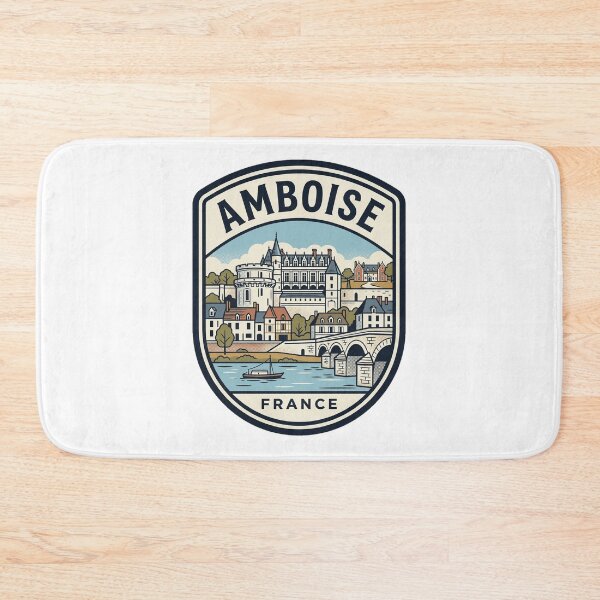 Item preview, Amboise France Loire Valley Vintage Travel Emblem designed and sold by k3rstman1.