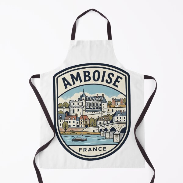 Item preview, Amboise France Loire Valley Vintage Travel Emblem designed and sold by k3rstman1.