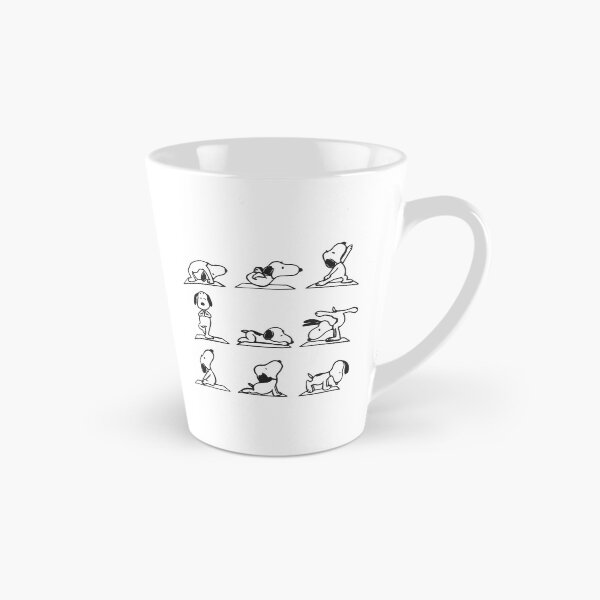 Item preview, Snoopy Yoga Poses - Namaste Beagle designed and sold by Shopeon Designs.
