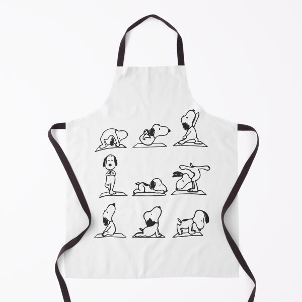 Item preview, Snoopy Yoga Poses - Namaste Beagle designed and sold by Shopeon Designs.