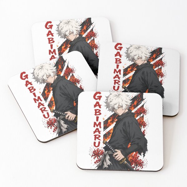 Item preview, White Hair Shinobi Katana Red Spider Lily Flame Art designed and sold by sidki-SDK.