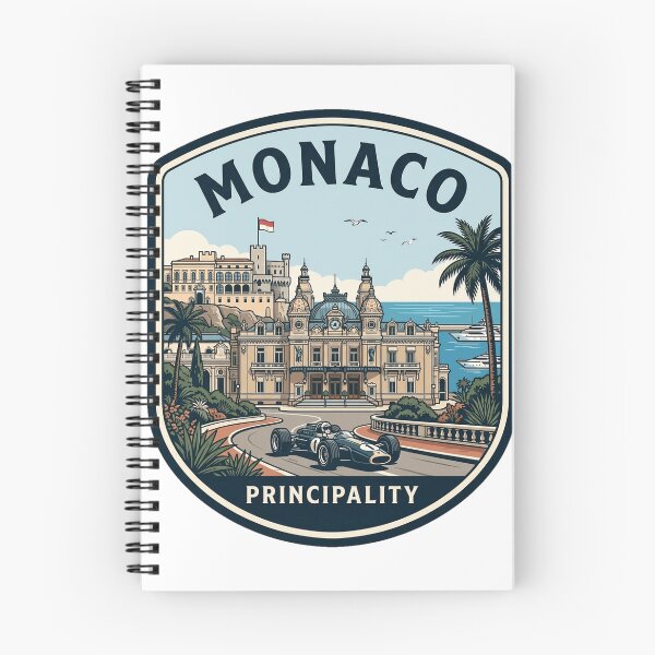 Item preview, Monaco Grand Prix Monte Carlo Travel Emblem designed and sold by k3rstman1.