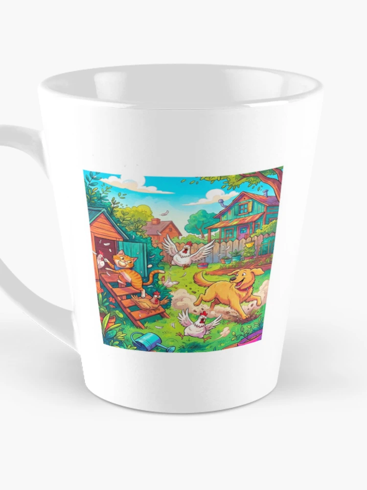 Thumbnail 3 of 4, Coffee Mug, Fun Animals designed and sold by PP&RAINBOW SHOP.