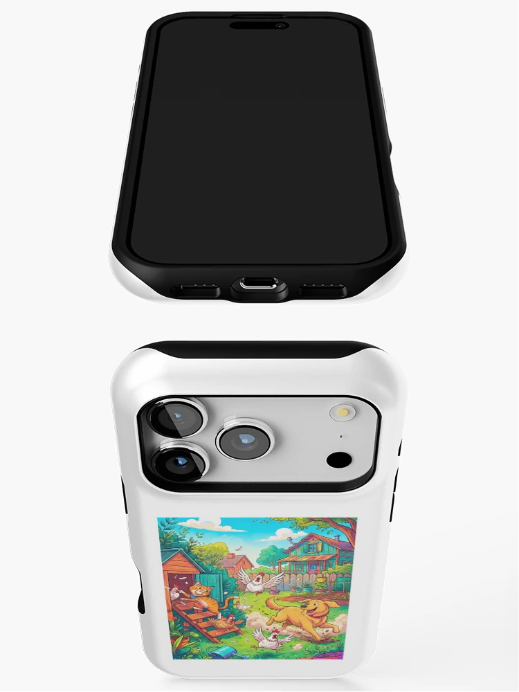 Thumbnail 3 of 4, iPhone Case, Fun Animals designed and sold by PP&RAINBOW SHOP.