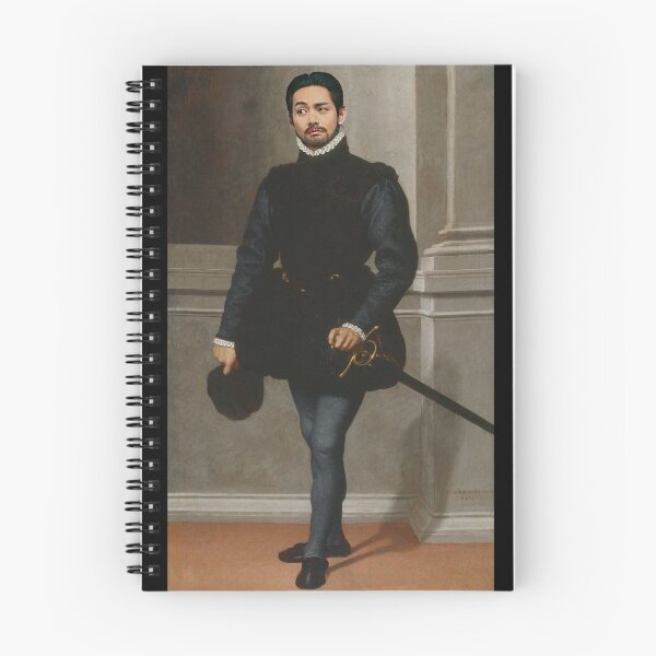 Item preview, Portrait of a Bearded V in Black designed and sold by Maerlyn8.