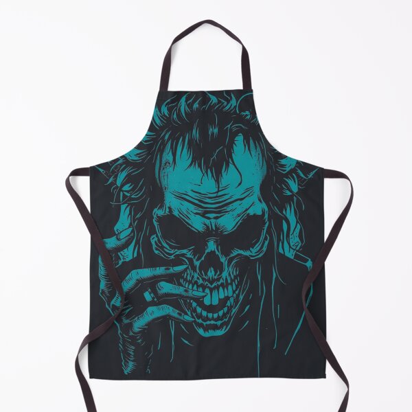 Item preview, Teal Grunge Punk Skull designed and sold by ERODED SELF.