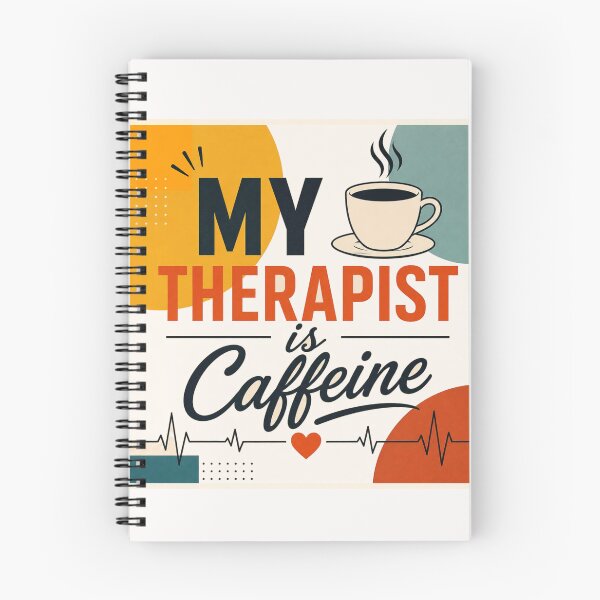 Item preview, My therapist is caffeine #1 designed and sold by Helios Be. Lavsh.