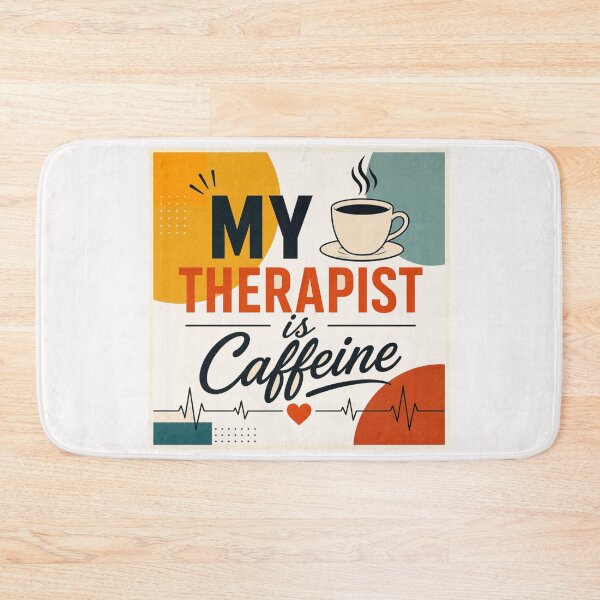 Item preview, My therapist is caffeine #1 designed and sold by Helios Be. Lavsh.