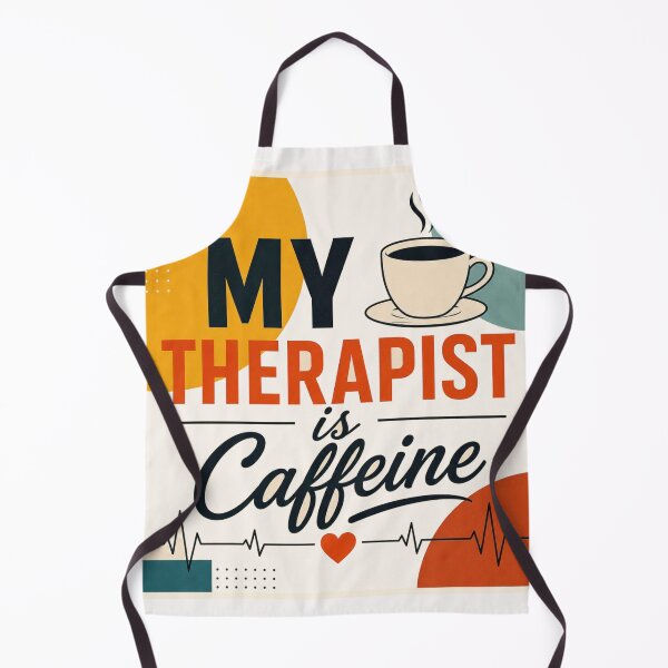 Item preview, My therapist is caffeine #1 designed and sold by Helios Be. Lavsh.