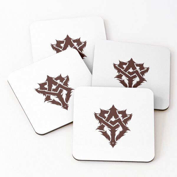 Item preview, Tribal Crest Sigil - Dark Fantasy Cyber Sigilism Urban Graphic designed and sold by Velouria Universe.