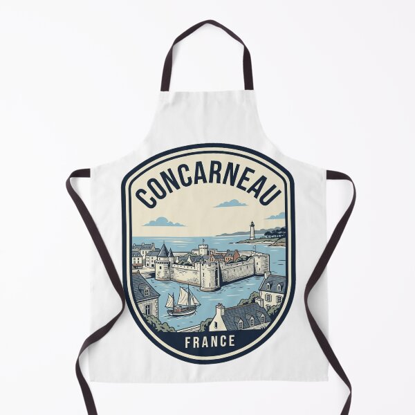 Item preview, Concarneau France Ville Close Vintage Travel Badge designed and sold by k3rstman1.