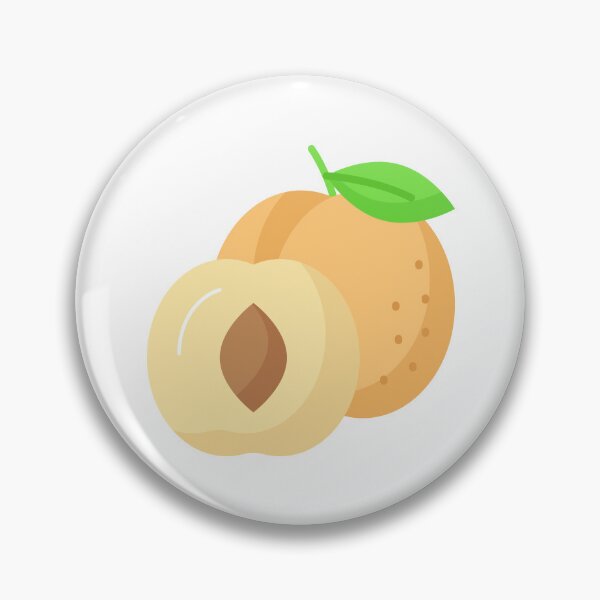 Item preview, Minimalist Split Apricot and Slice Fruit Graphic designed and sold by Vision Crafted.