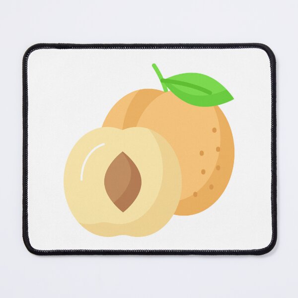 Item preview, Minimalist Split Apricot and Slice Fruit Graphic designed and sold by Vision Crafted.