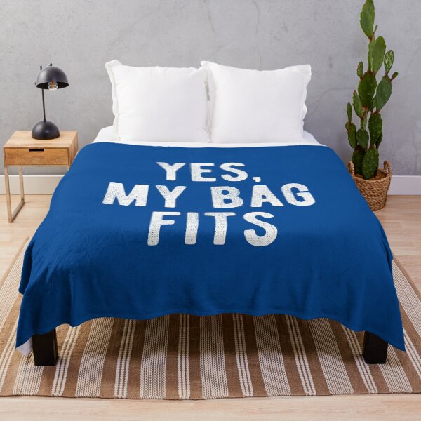Item preview, Yes My Bag Fits Funny Travel Airport Quote #1 designed and sold by SalahBlt.
