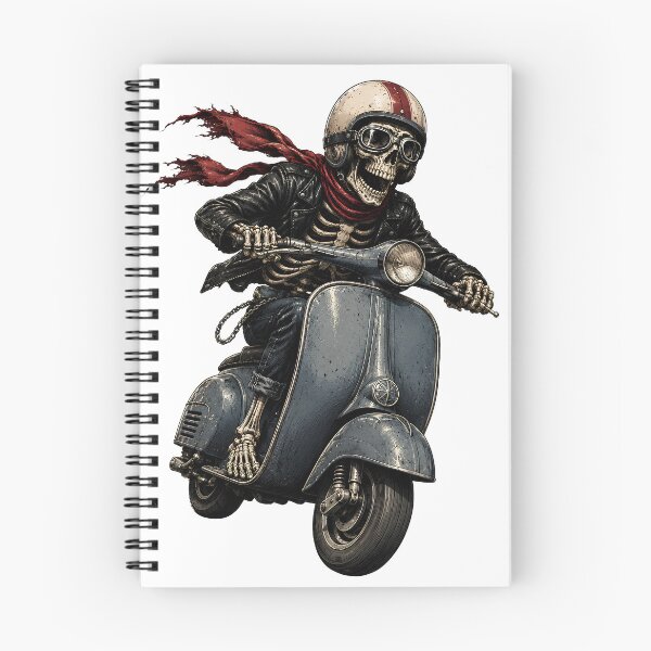 Item preview, Scooter skull designed and sold by muhammadkhafidh.