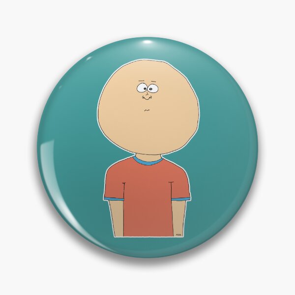 Item preview, Funny Big Head Meme Sticker | Too Many Tabs Open & Overthinking Cartoon Decal designed and sold by MyxaART.