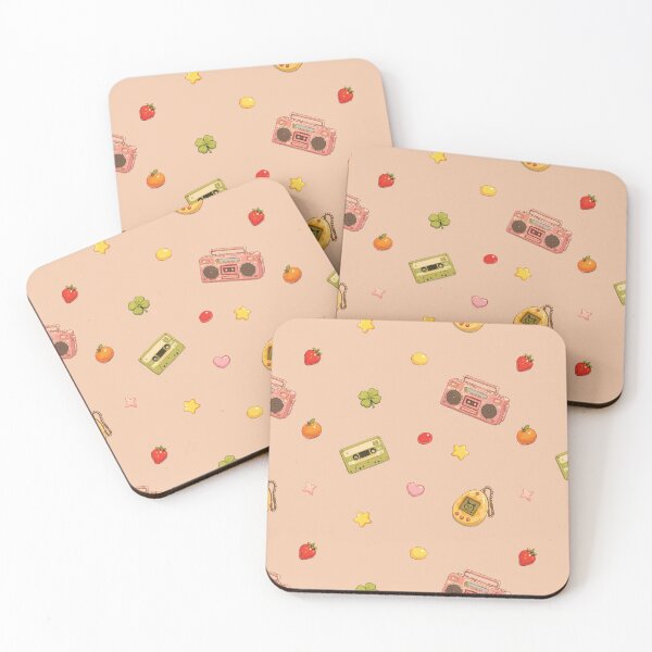 Item preview, Cute 90s Retro Gadgets and Kitsch Icons Pattern 2 designed and sold by SimplePoDesign.