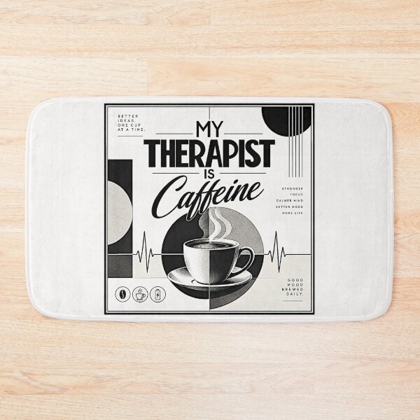 Item preview, My therapist is caffeine #2 designed and sold by Helios Be. Lavsh.