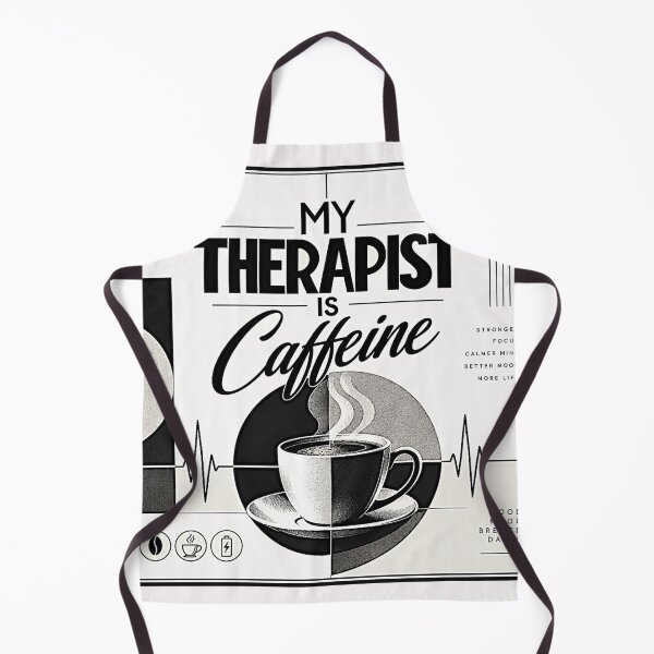 Item preview, My therapist is caffeine #2 designed and sold by Helios Be. Lavsh.