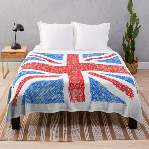 Item preview, Edgy Scribble Art Union Jack | Grunge British Flag designed and sold by TOM JACK.