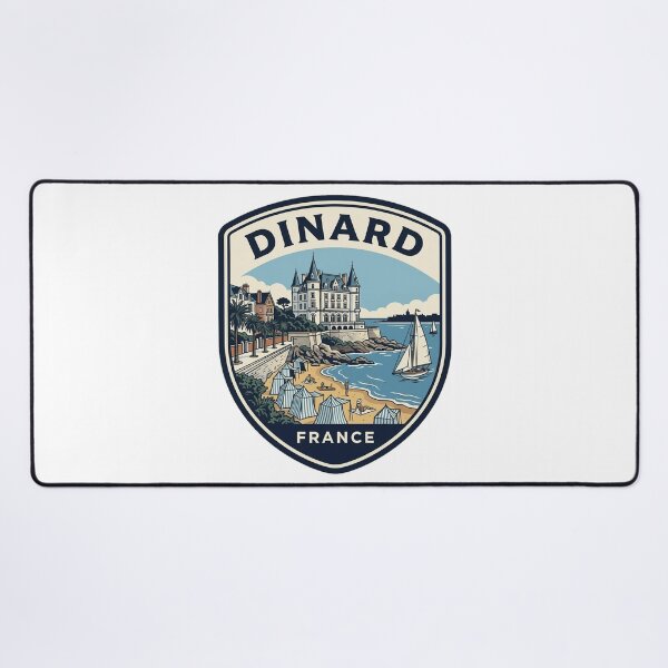 Item preview, Dinard France Vintage Coastal Travel Badge designed and sold by k3rstman1.