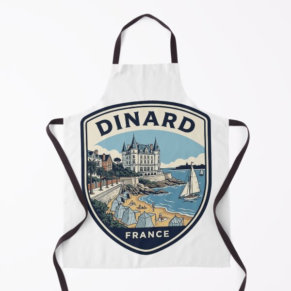 Item preview, Dinard France Vintage Coastal Travel Badge designed and sold by k3rstman1.