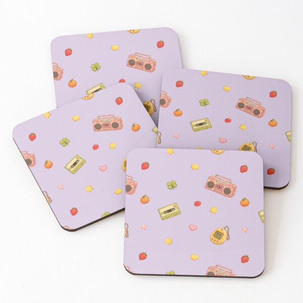 Item preview, Cute 90s Retro Gadgets and Kitsch Icons Pattern 3 designed and sold by SimplePoDesign.