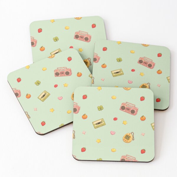 Item preview, Cute 90s Retro Gadgets and Kitsch Icons Pattern 4 designed and sold by SimplePoDesign.