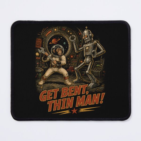 Item preview, Get bent, Thin Man! designed and sold by Quantum Fashion.