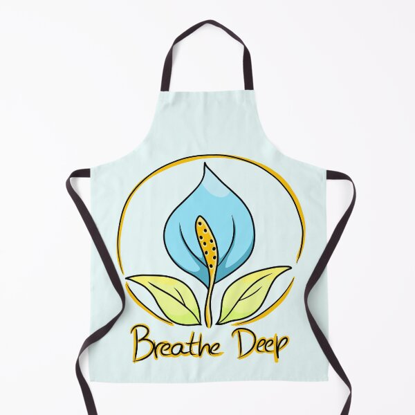 Item preview, Breathe Deep Blue Flower designed and sold by Phyllya Design.