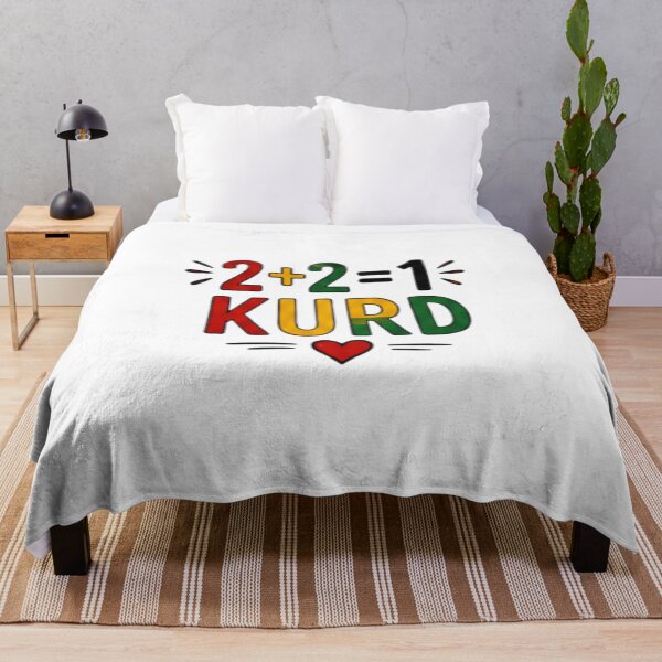 Item preview, 2+2=1 Kurd Cute Typography Art designed and sold by DailyDoodlesBySumbul.