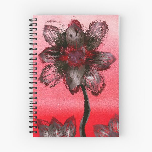 Item preview, Gothic Dark Floral Red Gradient  designed and sold by RhondaBrenna.