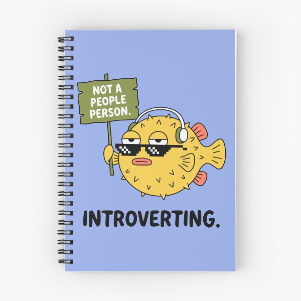Item preview, Not A People Person Pufferfish Introverting Funny Sunglasses designed and sold by Amir Faysal.