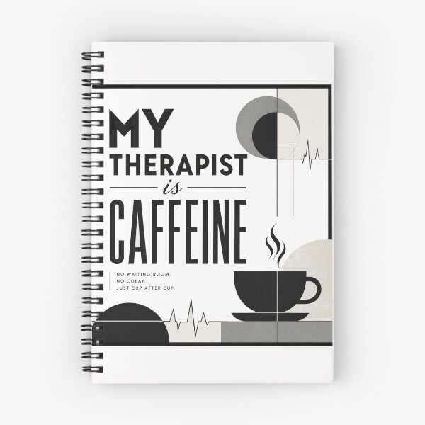 Item preview, My therapist is caffeine #4 designed and sold by Helios Be. Lavsh.
