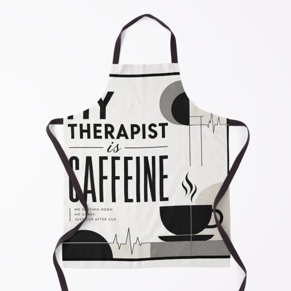 Item preview, My therapist is caffeine #4 designed and sold by Helios Be. Lavsh.