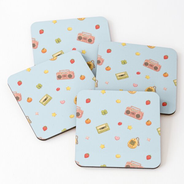 Item preview, Cute 90s Retro Gadgets and Kitsch Icons Pattern 5 designed and sold by SimplePoDesign.