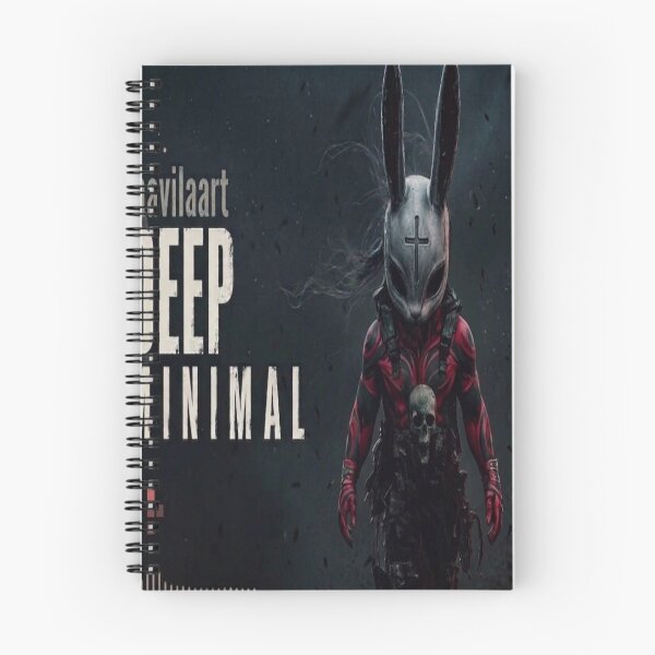 Item preview, Cybernetic Rabbit Warrior in Deep Darkness designed and sold by JMAVILA ART.