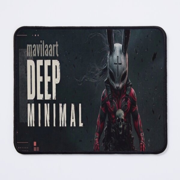 Item preview, Cybernetic Rabbit Warrior in Deep Darkness designed and sold by JMAVILA ART.