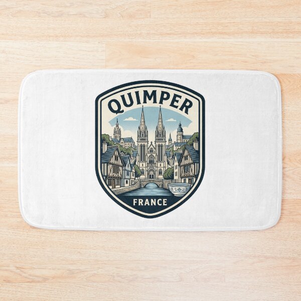 Item preview, Vintage Quimper France Travel Badge designed and sold by k3rstman1.